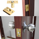 Bales Catch – 16mm & 19mm – Electro Brass (EB) or Nickel Plated (NP) Cabinet & Box Door Catch Latch