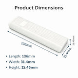 Vertical Blind Cord Weight White – Replacement Blind Cord Tension Weight for Vertical Blinds – Blind Spare Parts & Accessories