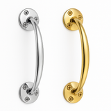 ow Cabinet Handle Pair (2 Pack) – Chrome, Brass & Polished Aluminium – 150mm / 175mm Cupboard & Drawer Pulls