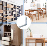 Corner Brace Zinc Plated  – Heavy Duty Angle Bracket – 25mm to 150mm Sizes for Furniture, Shelving & DIY Repairs