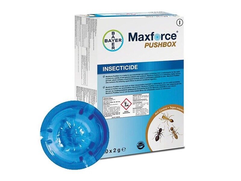 Professional Ant Trap - Max Force Ant Gel bait Station - Black Garden Ants Killer x 2