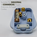 Small Fuses Shaver Adaptor Fuse 1A BS646 Electrical Plug Mixed mini fuses 1, 3, and 5 amp (2 of each)