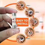 Small Fuses Shaver Adaptor Fuse 1A BS646 Electrical Plug Mixed mini fuses 1, 3, and 5 amp (2 of each)