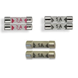 Small Fuses Shaver Adaptor Fuse 1A BS646 Electrical Plug Mixed mini fuses 1, 3, and 5 amp (2 of each)