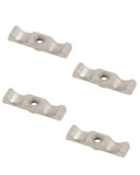 Turn Button – Black or Zinc Finish | Flush Fixing Clip for Shed, Gate, Cabinet, and Door Fastening (50mm)