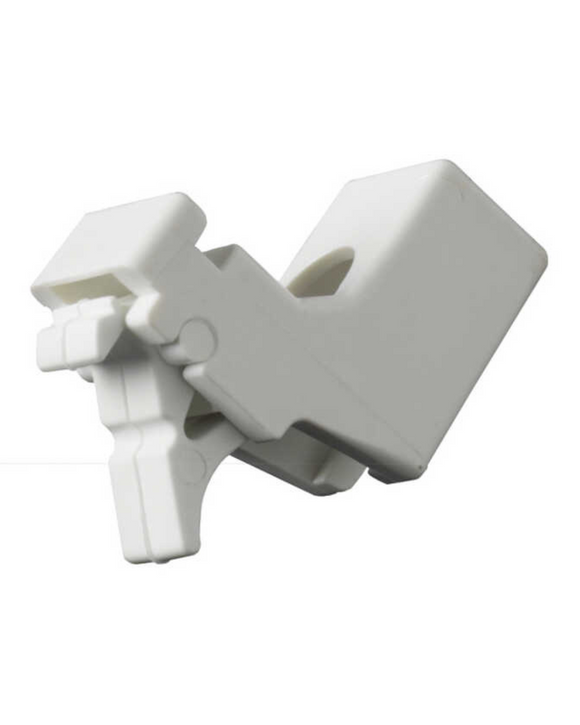 Harrison Drape Curtain Rail Brackets – Wall Fixing Supports for Standard Drape Tracks – Heavy Duty, Easy Fit