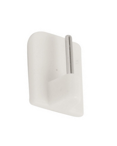 Self-Adhesive Curtain Rod Hooks – No Drill Wall Brackets for Lightweight Poles – Damage-Free Fitting – Ideal for Rental Homes