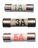 Mini Blade Fuses – Standard Automotive Car Fuses for 12V/24V Circuit Protection (1A 3A 5A)