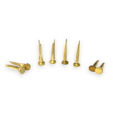 Gold Upholstery Tacks 10mm 13mm 15mm 20mm 25mm – Carpet & Furniture Fixing Pins for Fabric, Wood & Upholstery