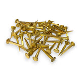Gold Upholstery Tacks 10mm 13mm 15mm 20mm 25mm – Carpet & Furniture Fixing Pins for Fabric, Wood & Upholstery