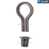 Banjo Shelf Supports Studs & Sockets 6mm – Brass, Nickel, Bronze