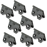 Black Easel Strut Hinge Self Fix 4 Hole 38mm Picture Framing Frame Hinges Back Plate Support Frame Leg Foot Hinge DIY Frame Supplies