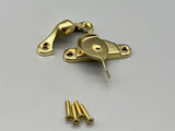 Fitch Fastener – Diecast Window Lock – Bright Zinc Plated & Electro Brass Plated – Secure Sash Window Catch