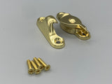 Fitch Fastener – Diecast Window Lock – Bright Zinc Plated & Electro Brass Plated – Secure Sash Window Catch