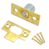 Bales Catch – 16mm & 19mm – Electro Brass (EB) or Nickel Plated (NP) Cabinet & Box Door Catch Latch