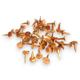Copper Upholstery Tacks 10mm 13mm 15mm 20mm 25mm – Carpet & Furniture Fixing Pins for Fabric, Wood & Upholstery