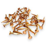 Copper Upholstery Tacks 10mm 13mm 15mm 20mm 25mm – Carpet & Furniture Fixing Pins for Fabric, Wood & Upholstery