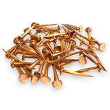 Copper Upholstery Tacks 10mm 13mm 15mm 20mm 25mm – Carpet & Furniture Fixing Pins for Fabric, Wood & Upholstery