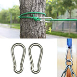 Snap Hooks – Bright Zinc Plated – Sizes M4, M5, M6, M8, M10 – Heavy Duty Carabiner Style Clips for Chains, Ropes & DIY