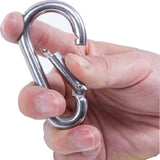 Snap Hooks – Bright Zinc Plated – Sizes M4, M5, M6, M8, M10 – Heavy Duty Carabiner Style Clips for Chains, Ropes & DIY