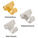 Sash Lift Handle – Brass, Chrome & Satin Chrome – Window Sash Pull for Lifting & Sliding Windows