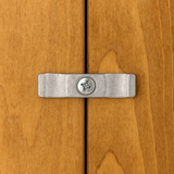 Turn Button – Black or Zinc Finish | Flush Fixing Clip for Shed, Gate, Cabinet, and Door Fastening (50mm)