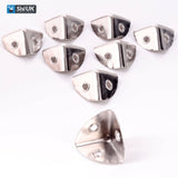 22mm Case Corners – Nickel Plated (NP) – Pack of 4 Decorative Metal Trunk, Box & Furniture Edge Protectors