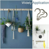 Polished Chrome Shouldered Cup Hooks – Screw-In Metal Wall Hooks for Mugs, Keys, Lights & Storage – Heavy Duty Shiny Finish