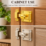 Cupboard Box Catch – EB & NP Finish Latch for Cabinet, Chest, Trunk, Drawer & Storage Box