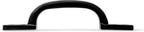 D Handle Pull Handle Black Cast Iron – 100mm (4") & 150mm (6") Heavy Duty Hotbed Gate, Shed & Door Handle