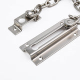 Contract Steel Door Chain 96mm – Electro Brass (EB) or Chrome Plated (CP) – Security Door Chain for Wooden Internal & External Doors