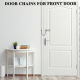 Contract Steel Door Chain 96mm – Electro Brass (EB) or Chrome Plated (CP) – Security Door Chain for Wooden Internal & External Doors