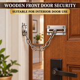 Contract Steel Door Chain 96mm – Electro Brass (EB) or Chrome Plated (CP) – Security Door Chain for Wooden Internal & External Doors