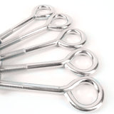 Heavy Duty BZP Eye Bolts – Bright Zinc Plated Steel – Sizes M6, M8, M10 (100mm–250mm)