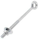 Heavy Duty BZP Eye Bolts – Bright Zinc Plated Steel – Sizes M6, M8, M10 (100mm–250mm)