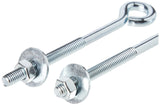 Heavy Duty BZP Eye Bolts – Bright Zinc Plated Steel – Sizes M6, M8, M10 (100mm–250mm)