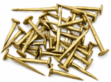 Gold Upholstery Tacks 10mm 13mm 15mm 20mm 25mm – Carpet & Furniture Fixing Pins for Fabric, Wood & Upholstery