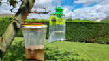 Organ-X Green Top Fly Trap – Outdoor Double Fly Catcher with Bait – Disposable Hanging Fly Trap for Gardens, Farms & Waste Areas