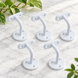 Handrail Bracket 63mm Heavy Duty   – Stair Bannister Support for Wooden or Metal Rail – Heavy Duty Zinc, White, Grey, Black Finish