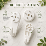 Heavy-Duty Hard wall Picture Hooks – No Drilling Required Mini/Small/Medium/Large