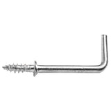 Brass L Shaped Shouldered Cup Hook 32mm (1 1/4 Inch) - Pack of 10