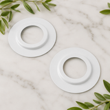 Metal Lamp Shade Reducer Plate – Light Fitting Ring Washer Adaptor Converter for Ceiling & Pendant Lampshades
