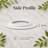 Metal Lamp Shade Reducer Plate – Light Fitting Ring Washer Adaptor Converter for Ceiling & Pendant Lampshades
