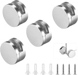 Mirror Hanging Fixing Kit (4)– Full Wall Clips for Frameless Glass Mirrors | Secure Mounting Brackets