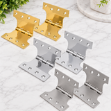 Heavy Duty Parliament Door Hinge – Wide Opening Brass or Steel Projection Hinge for Interior and Exterior Doors (100mmx50mmx100mmx4.0mm)