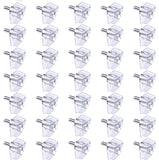 100 x Clear Shelf Support Pegs & Studs – Cabinet Cupboard Bookcase Shelf Support Pins Furniture Shelving Supports