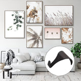 PICTURE RAIL HANGING HOOKS Bronze Finish Photo Frame Modern Mirror Hangers