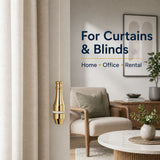 Curtain Cord Weight 59mm – Polished Chrome or Brass Blind Cord Pull Weight – Heavy Duty Replacement for Curtain & Blind Cords