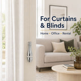 Curtain Cord Weight 59mm – Polished Chrome or Brass Blind Cord Pull Weight – Heavy Duty Replacement for Curtain & Blind Cords