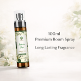Jasmine Air Freshener Spray 100ml Alcohol Free Room Fragrance Secret of Vedas